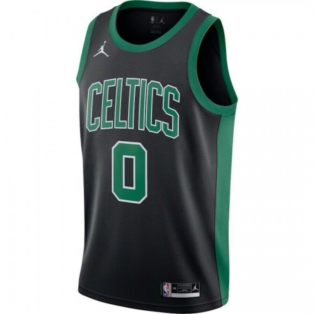 Men's Boston Celtics Jayson Tatum #0 Jordan Brand Black 2020/21 Swingman Jersey - Statement Edition-Pro Kit Vault | Brand New 26/27 Sports Jerseys
